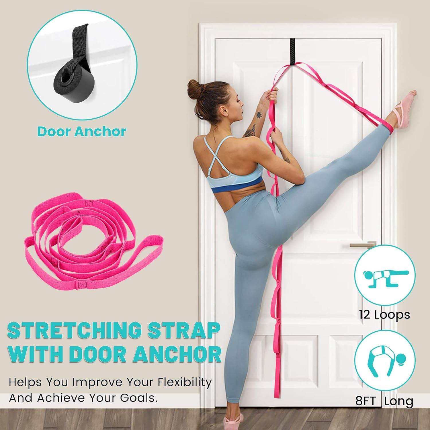 Back Roller Set, Back Roller Foam for Back Pain, Back Wheel for Deep Tissue Massage, Yoga Wheel for Back Pain & Stretching, Back Cracker - zenfulharmony.com