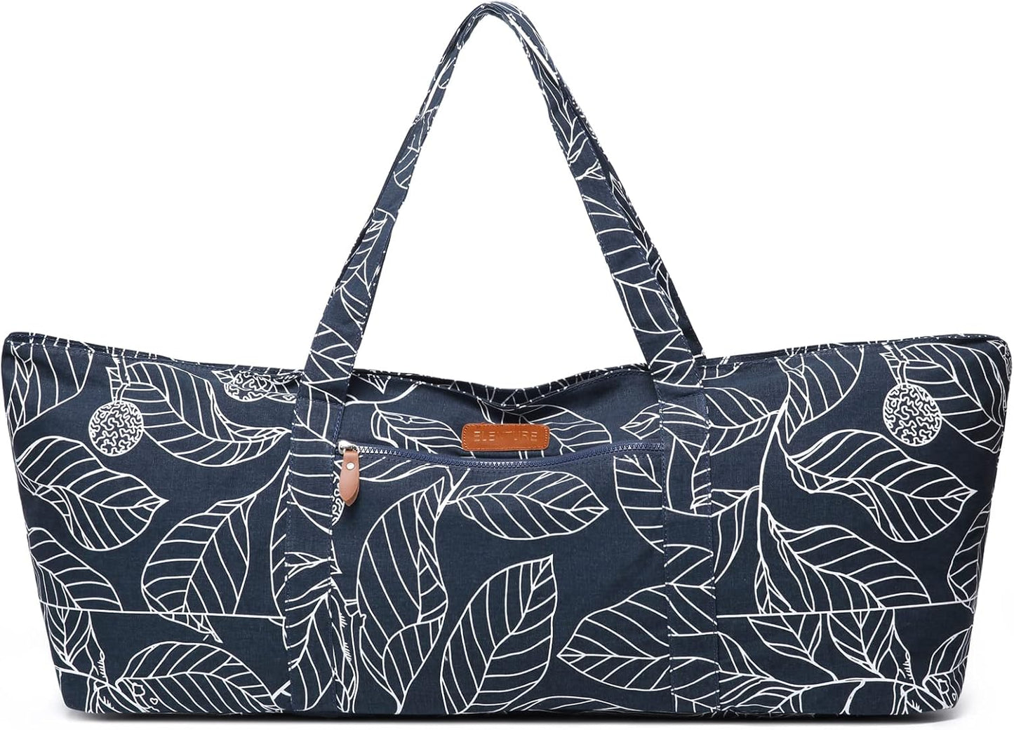 Large Yoga Mat Bag for Women Men, Travel Yoga Gym Bag for Pilates Office Beach Workout, Yoga Mat Tote Carrier with Mat Strap for 1/4" 1/2" Thick Exercise Yoga Mat - zenfulharmony.com