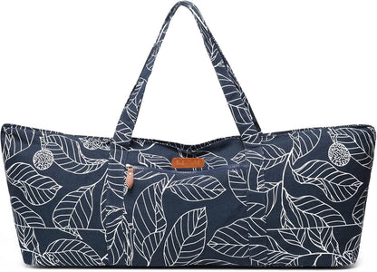 Large Yoga Mat Bag for Women Men, Travel Yoga Gym Bag for Pilates Office Beach Workout, Yoga Mat Tote Carrier with Mat Strap for 1/4" 1/2" Thick Exercise Yoga Mat - zenfulharmony.com
