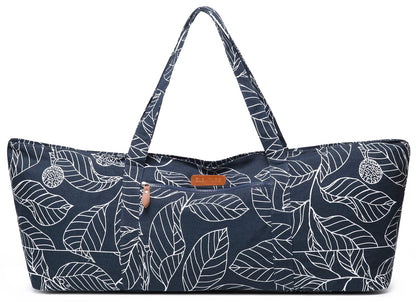 ELENTURE Large Yoga Mat Bag for Women Men, Travel Yoga Gym Bag for Pilates Office Beach Workout, Yoga Mat Tote Carrier with Mat Strap for 1/4" 1/2" Thick Exercise Yoga Mat - zenfulharmony.com