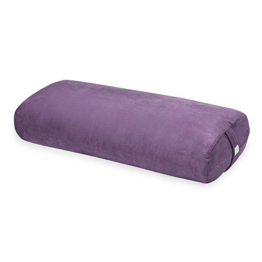 Gaiam Yoga Bolster - Long, Rectangular Meditation Pillow - Supportive Cushion for Restorative Yoga and Sitting on the Floor - Built-In Carrying Handle - Machine Washable Cover' - zenfulharmony.com