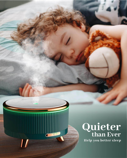Essential Oil Diffuser for Home, Diffusers for Essential Oils Large Room, 500ml Aromatherapy Diffuser, 7 Colors Changed - zenfulharmony.com