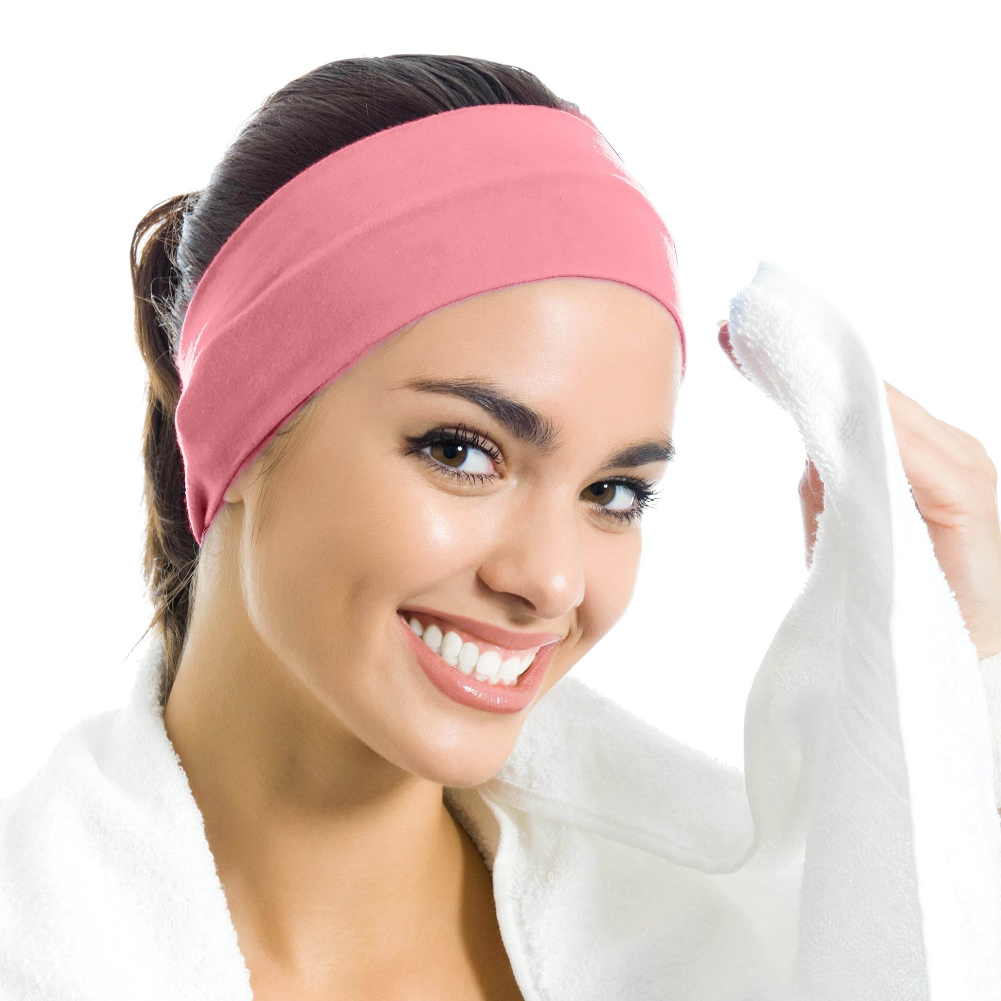 Styla Hair Headbands for Women Stretch Fashion Headbands 10 Pack Non-Slip Head Wraps Great for Spa, Sports, Yoga, Pilates, Running, Gym Headband, Workouts - Variety - zenfulharmony.com