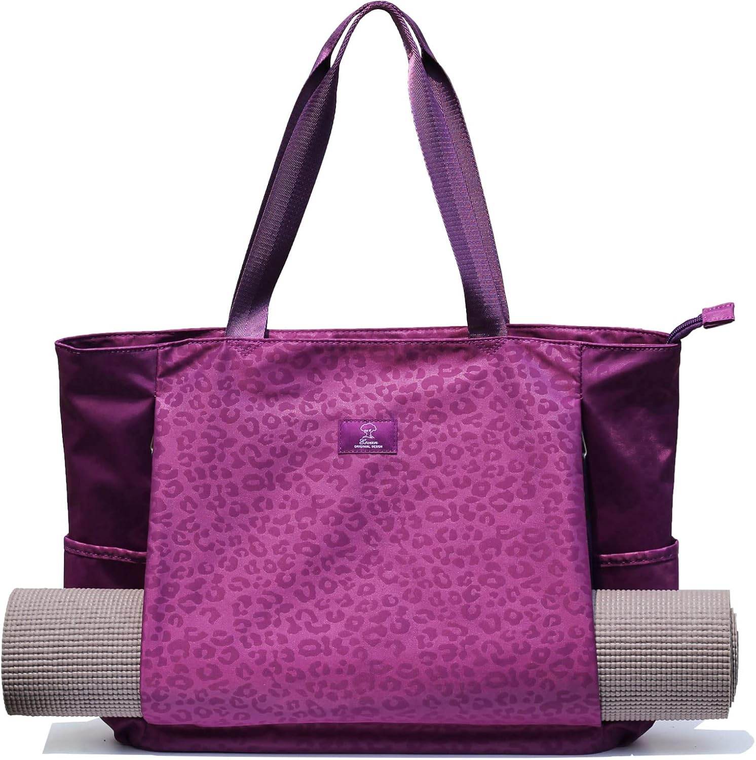 ESVAN Yoga Mat Bag Yoga Tote Carrier Shoulder Bag Carryall Tote for Office,Yoga,Pilates,Travel,Beach and Gym - zenfulharmony.com