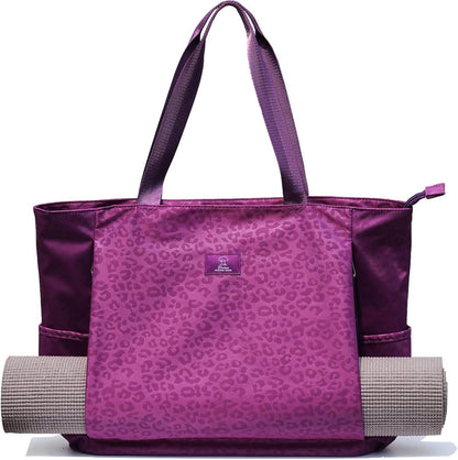 ESVAN Yoga Mat Bag Yoga Tote Carrier Shoulder Bag Carryall Tote for Office,Yoga,Pilates,Travel,Beach and Gym - zenfulharmony.com