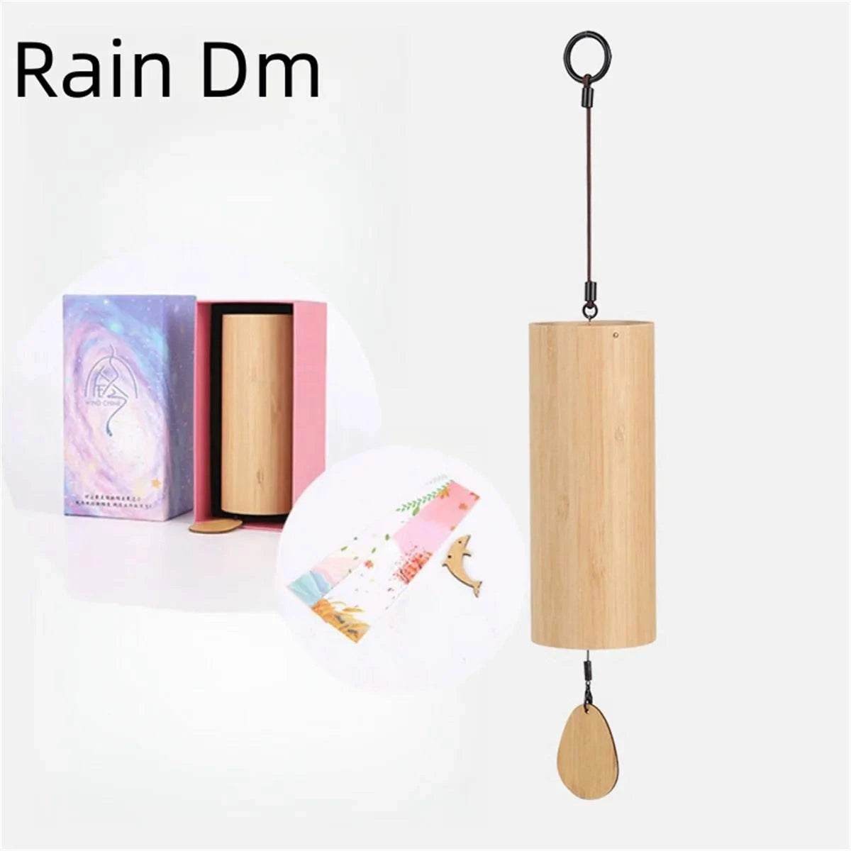 Bamboo Wind Chimes Set Wind Windchimes 8 Tone Rods Windchimes - zenfulharmony.com