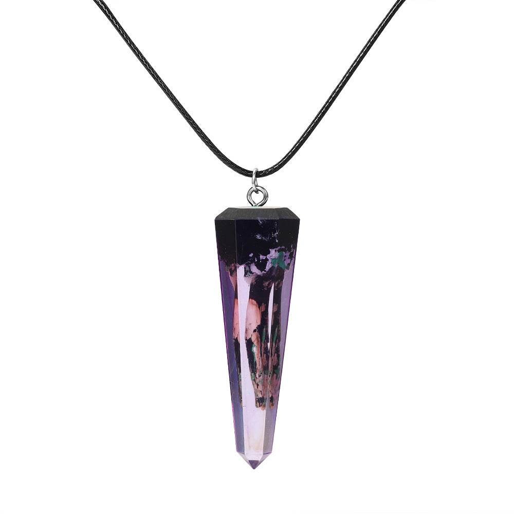 7 Chakra Pendant Sweater Chain Women - zenfulharmony.com