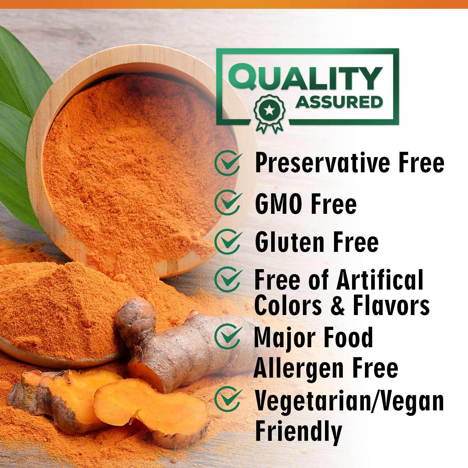 Turmeric Curcumin Supplement 1950mg with Organic Turmeric & Ginger, 95% Curcuminoids, BioPerine Black Pepper for Best Absorption, Nature's Vegan Joint Support, Non-GMO, Bottled in USA - 240 Capsules - zenfulharmony.com