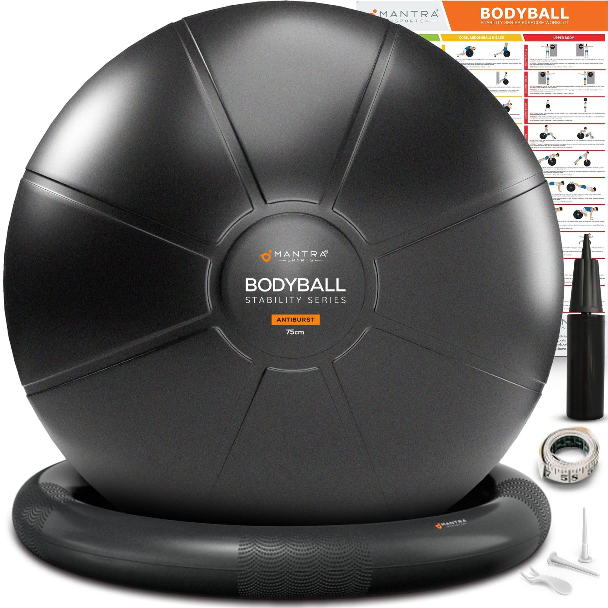 Yoga Ball Chair Exercise Ball Chair for Office with Base, Yoga Ball for Pregnancy Ball Stability Ball & Birth Ball for Labor, Swiss Ball Gym Ball for Exercising, Workout Ball Fitness Ball for Desk - zenfulharmony.com