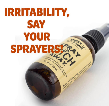 Frankie & Myrrh Spray The B Away | Bergamot, Lavender, Geranium, Frankincense Essential Oil Light Perfume | Aromatherapy for Irritability, Relaxation and Emotional Balance | Room/Linen Spray - zenfulharmony.com