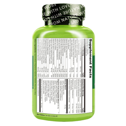 NATURELO Whole Food Beauty Multivitamin, 60 Count Collagen Peptide Powder, 45 Servings - zenfulharmony.com