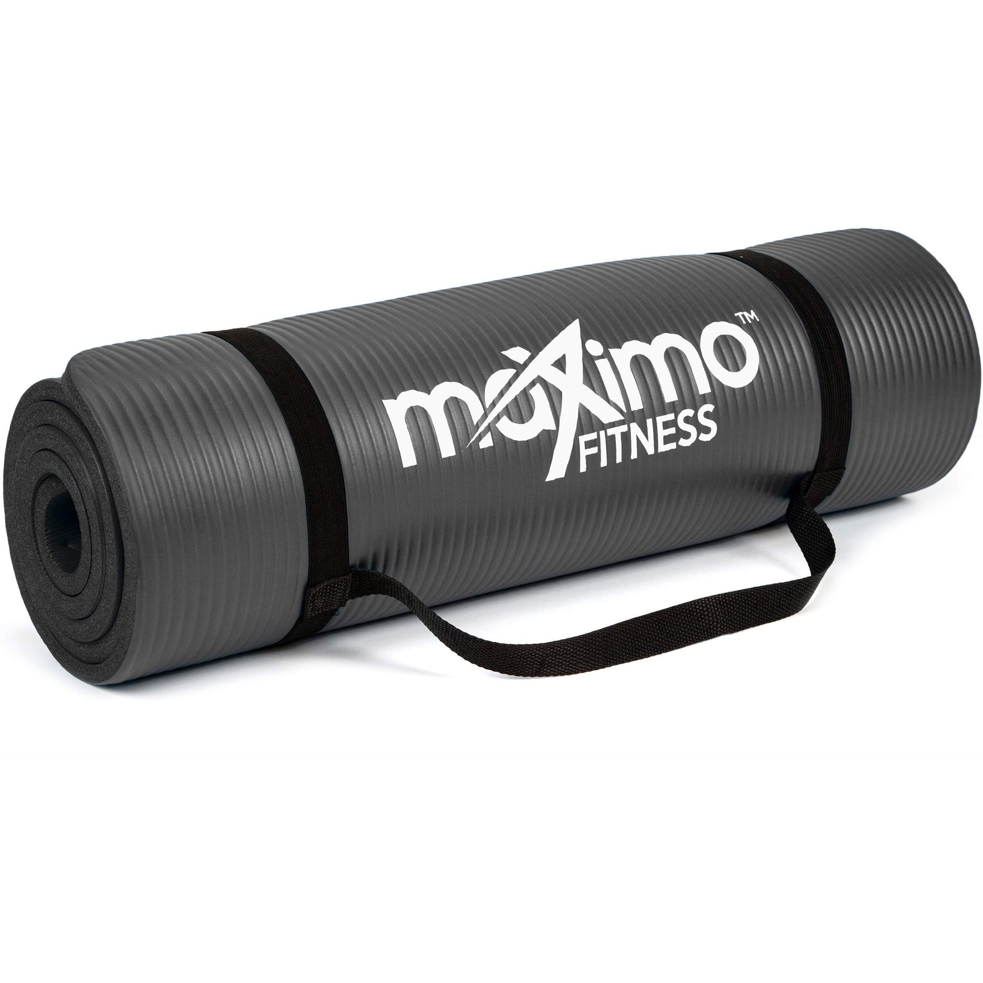 Maximo Fitness Yoga Mat - Multipurpose 72" x 24" x 0.5"(Standard) Exercise Mat for Men, Women and Kids, Ideal Non Slip Workout Mats for Yoga, Pilates, Gym Exercise with Carrying Strap - zenfulharmony.com