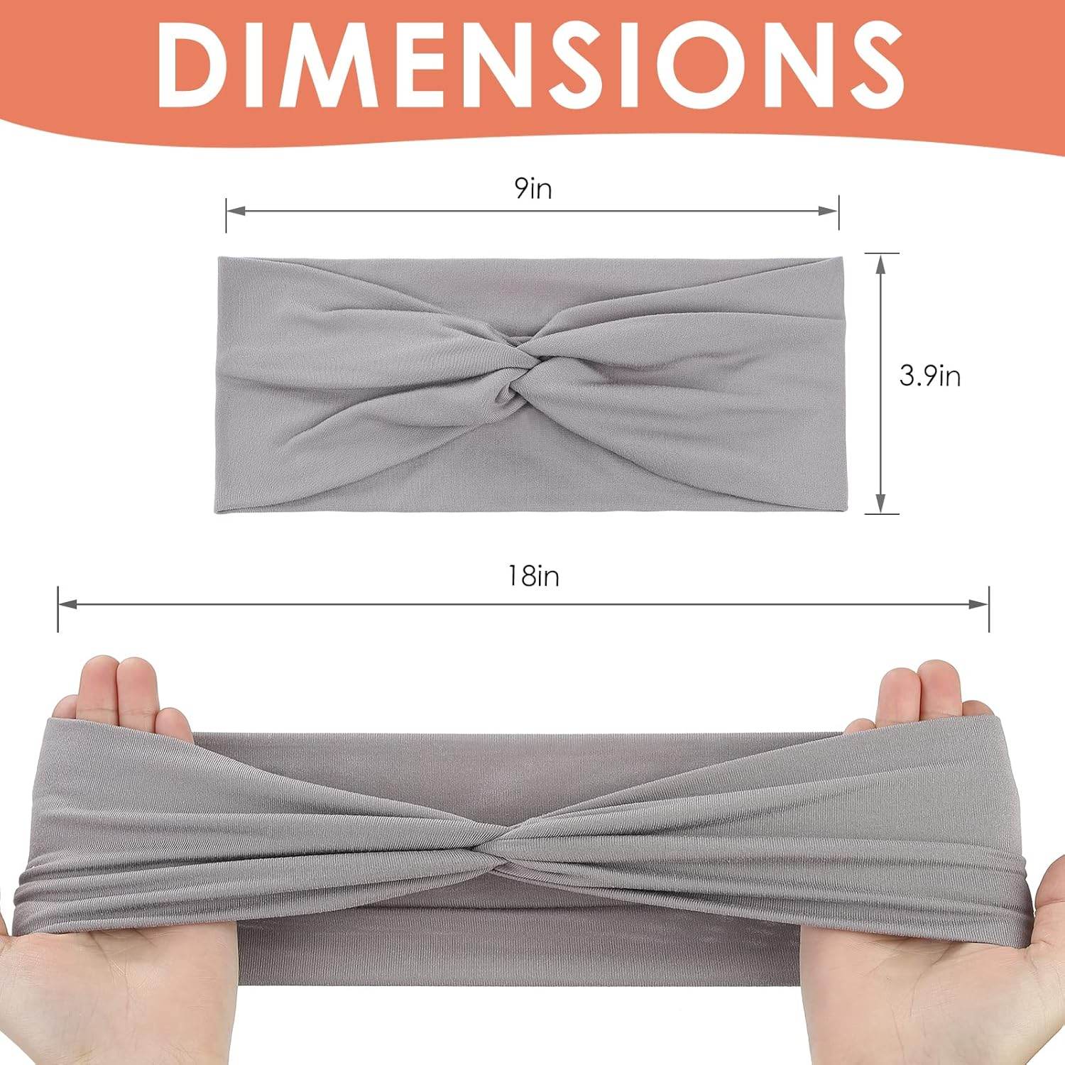 12 Pcs Stretchy Headbands for Women, Absorbed Sport Headband Soft Twist Knotted Headbands for Daily Life Yoga Workout - zenfulharmony.com