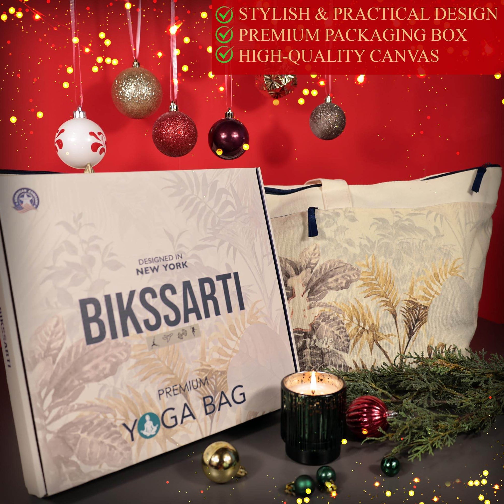 BIKSSARTI Yoga Mat Bag (JUNGLE) - zenfulharmony.com