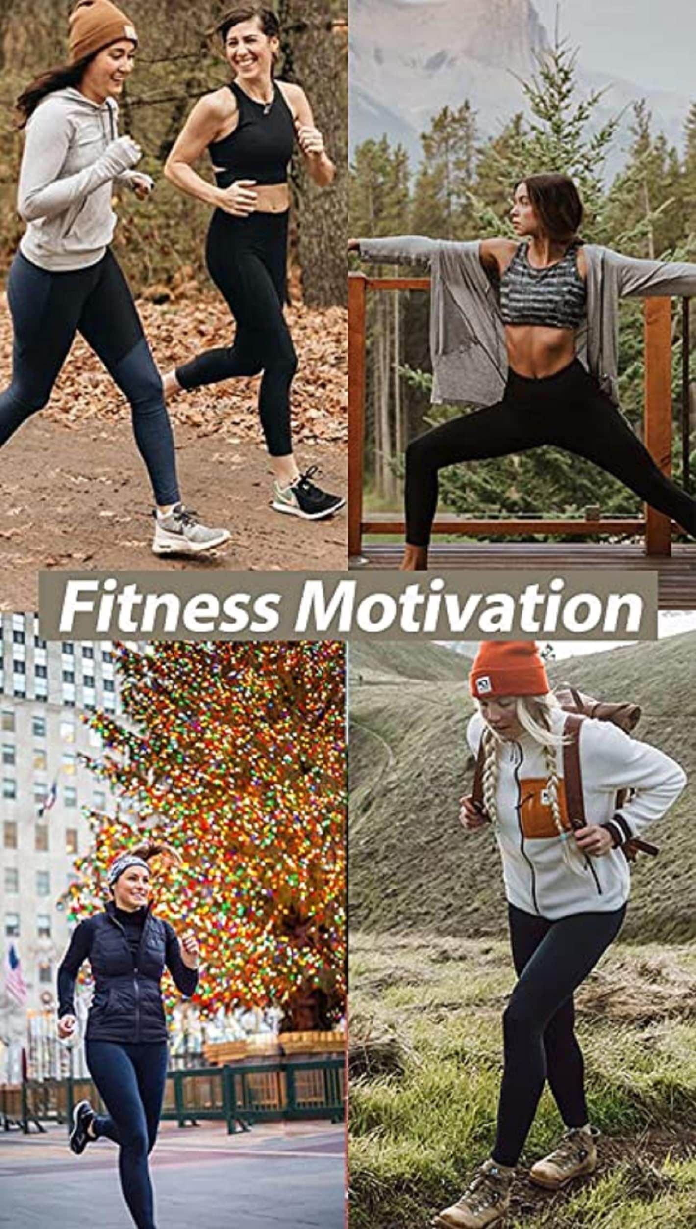 4 Pack Leggings for Women - High Waisted Tummy Control Soft No See-Through Black Yoga Pants for Athletic Workout - zenfulharmony.com