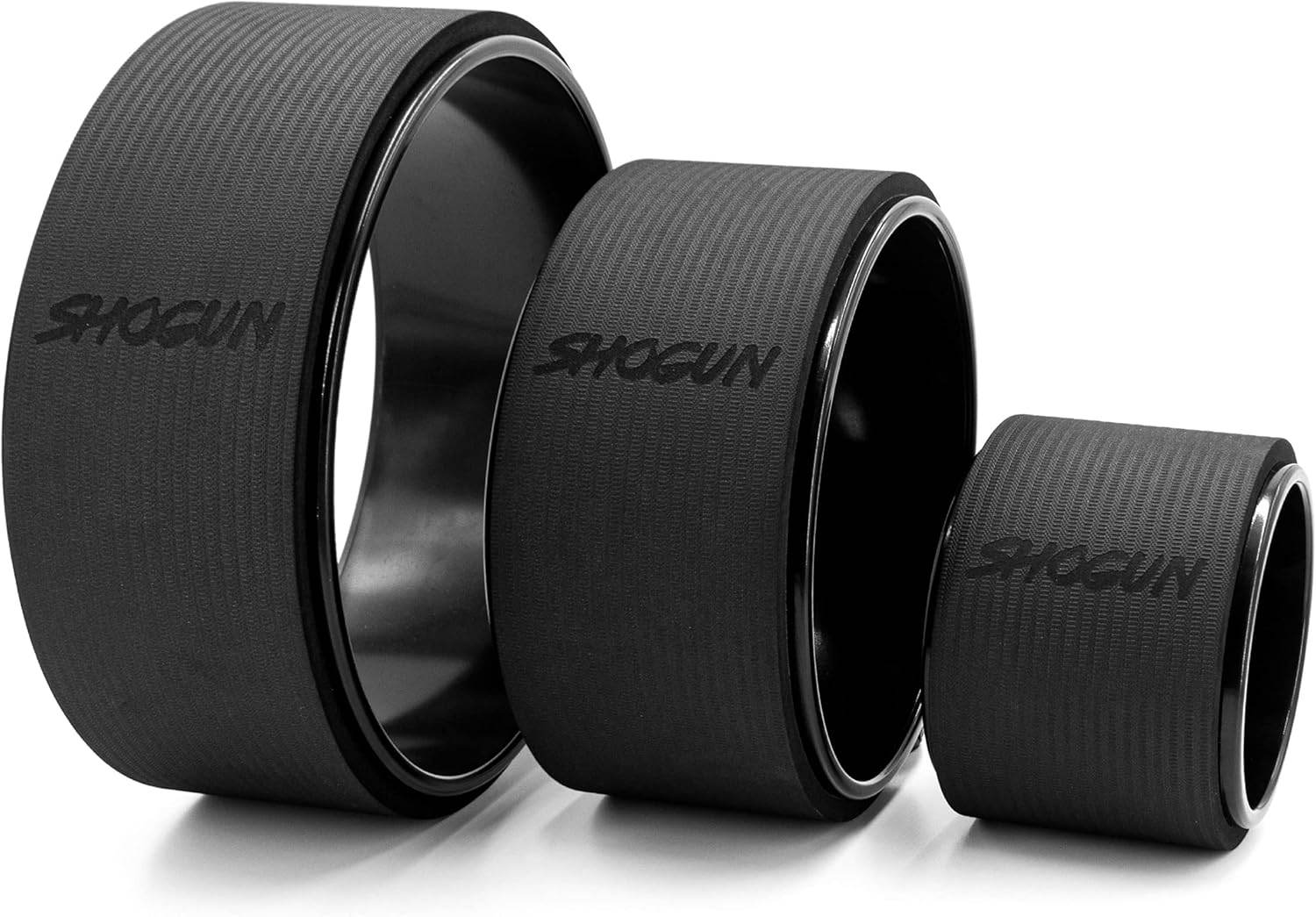 Shogun Yoga Wheel Roller for Back Pain Relief - Back Roller Stretching Device for Spine Stretching, Improved Flexibility & Mobility - zenfulharmony.com
