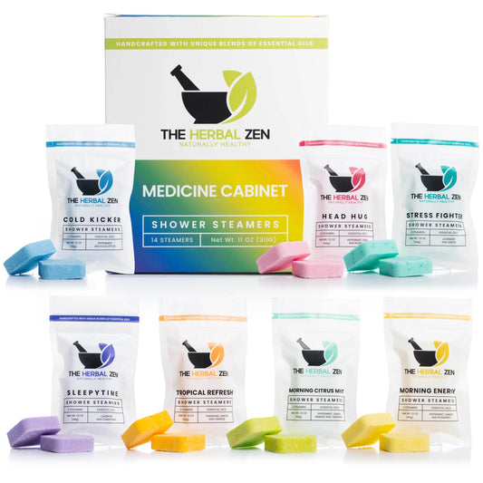 Shower Steamers Aromatherapy Variety Pack - Shower Bombs Made in the USA - Aromatherapy Bath Gifts for Women - Shower Steamers for Women - Shower Tablets Christmas Gift Stocking Stuffer - zenfulharmony.com