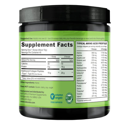 NATURELO Whole Food Beauty Multivitamin, 60 Count Collagen Peptide Powder, 45 Servings - zenfulharmony.com