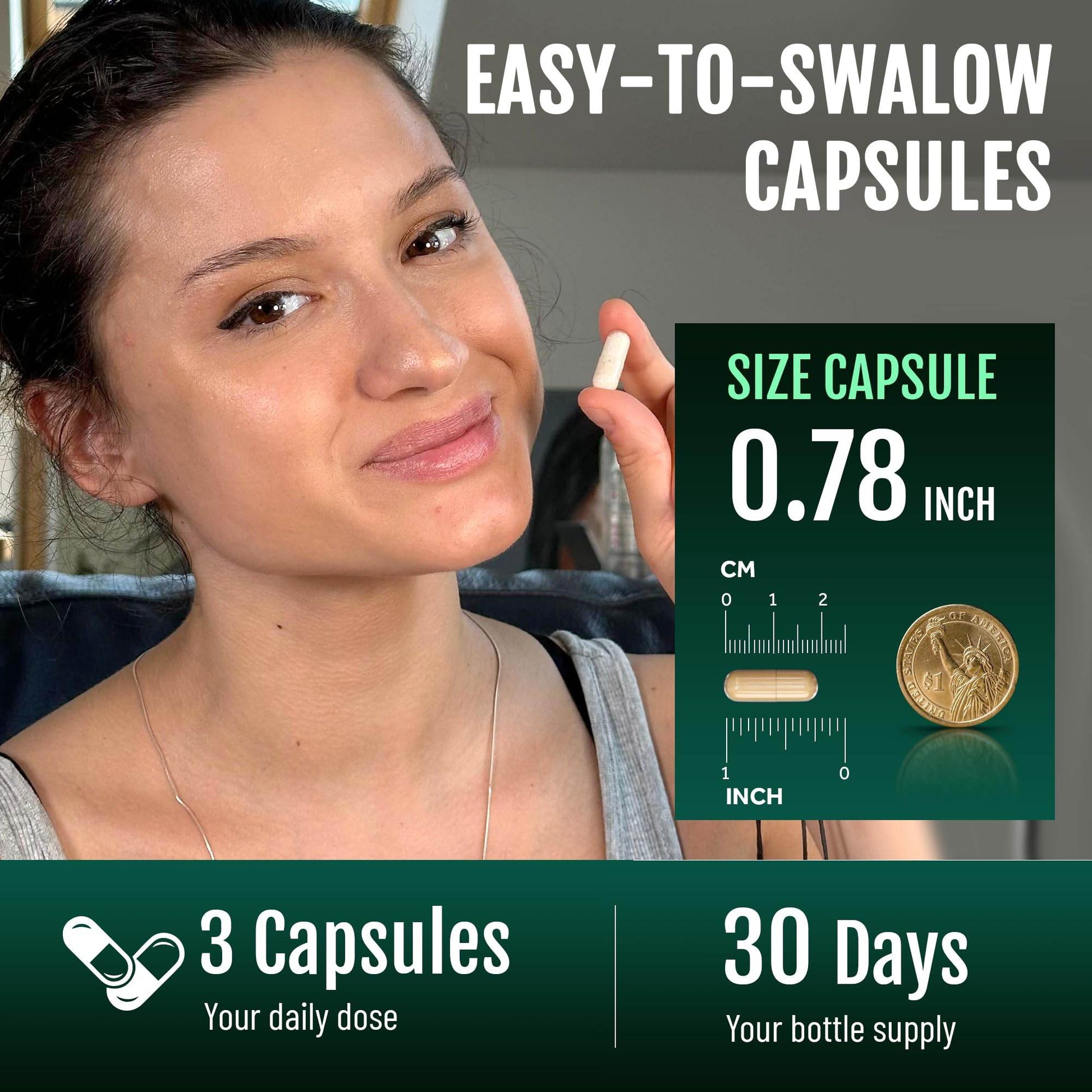 Vitality Labs Natural Sleep Aid Supplement for Adults Without Melatonin - Non-Habit Forming Herbal Sleep - GABA, L-Theanine, Reishi Mushroom, Apigenin, Magnesium Glycinate, 5-HTP - 90 Vegan Capsules - zenfulharmony.com