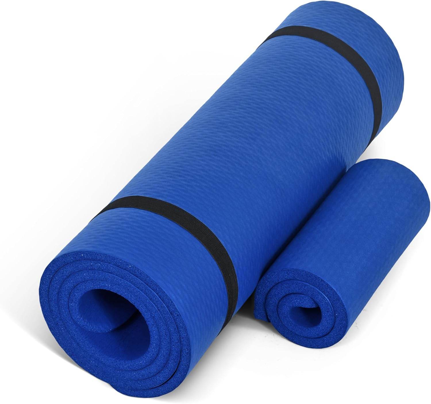 CAP Barbell 1/2-Inch High Density Exercise Yoga Mat with Strap | Multiple Options - zenfulharmony.com