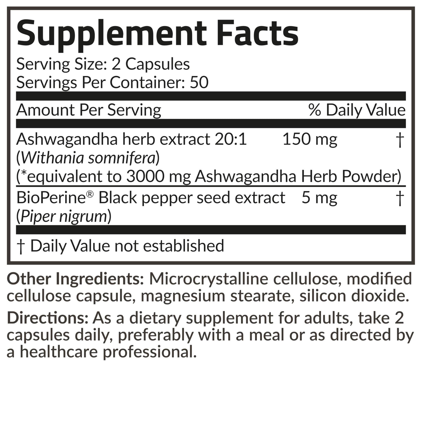 Futurebiotics Ashwagandha Extra Strength Stress & Mood Support with BioPerine - Non GMO Formula, 100 Vegetarian Capsules - zenfulharmony.com