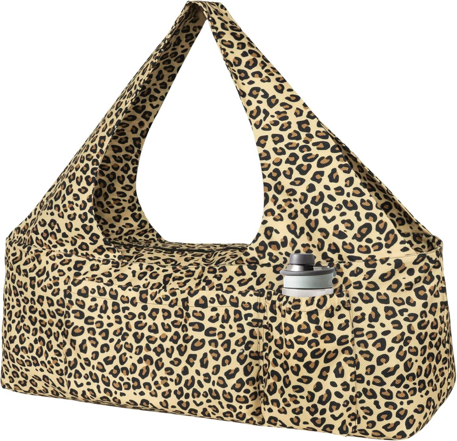 Yoga Mat Bag - Large Yoga Bag with Yoga Mat Strap, Zipper and Pockets - Yoga Bags and Carriers Fits All Your Stuff - Personalized Yoga Mat Bags for Women Fits Most Size Mats - zenfulharmony.com