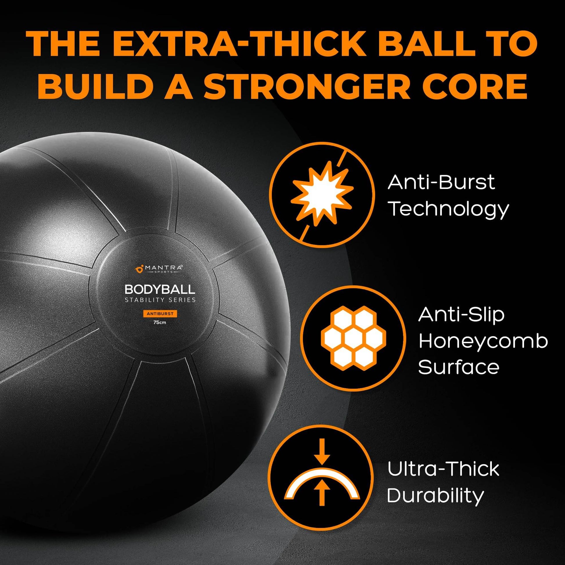 Yoga Ball Chair Exercise Ball Chair for Office with Base, Yoga Ball for Pregnancy Ball Stability Ball & Birth Ball for Labor, Swiss Ball Gym Ball for Exercising, Workout Ball Fitness Ball for Desk - zenfulharmony.com