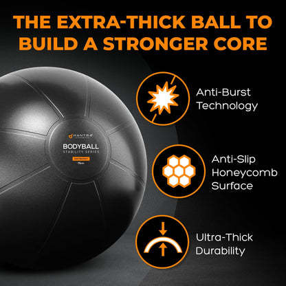 Yoga Ball Chair Exercise Ball Chair for Office with Base, Yoga Ball for Pregnancy Ball Stability Ball & Birth Ball for Labor, Swiss Ball Gym Ball for Exercising, Workout Ball Fitness Ball for Desk - zenfulharmony.com