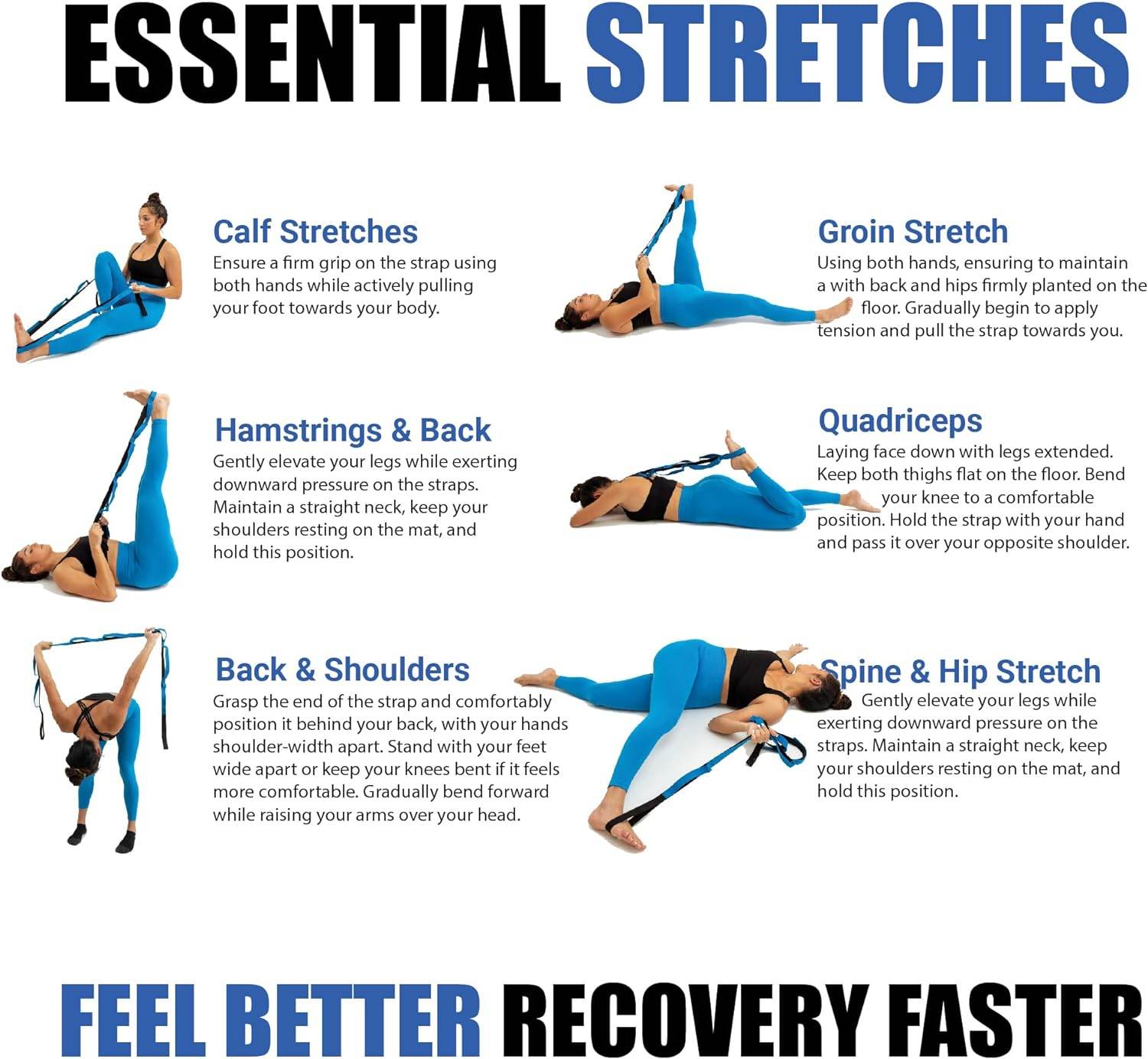 KneeSled™ Ultra Stretch Strap Best Choice for Physical Therapy U.S.A. - zenfulharmony.com