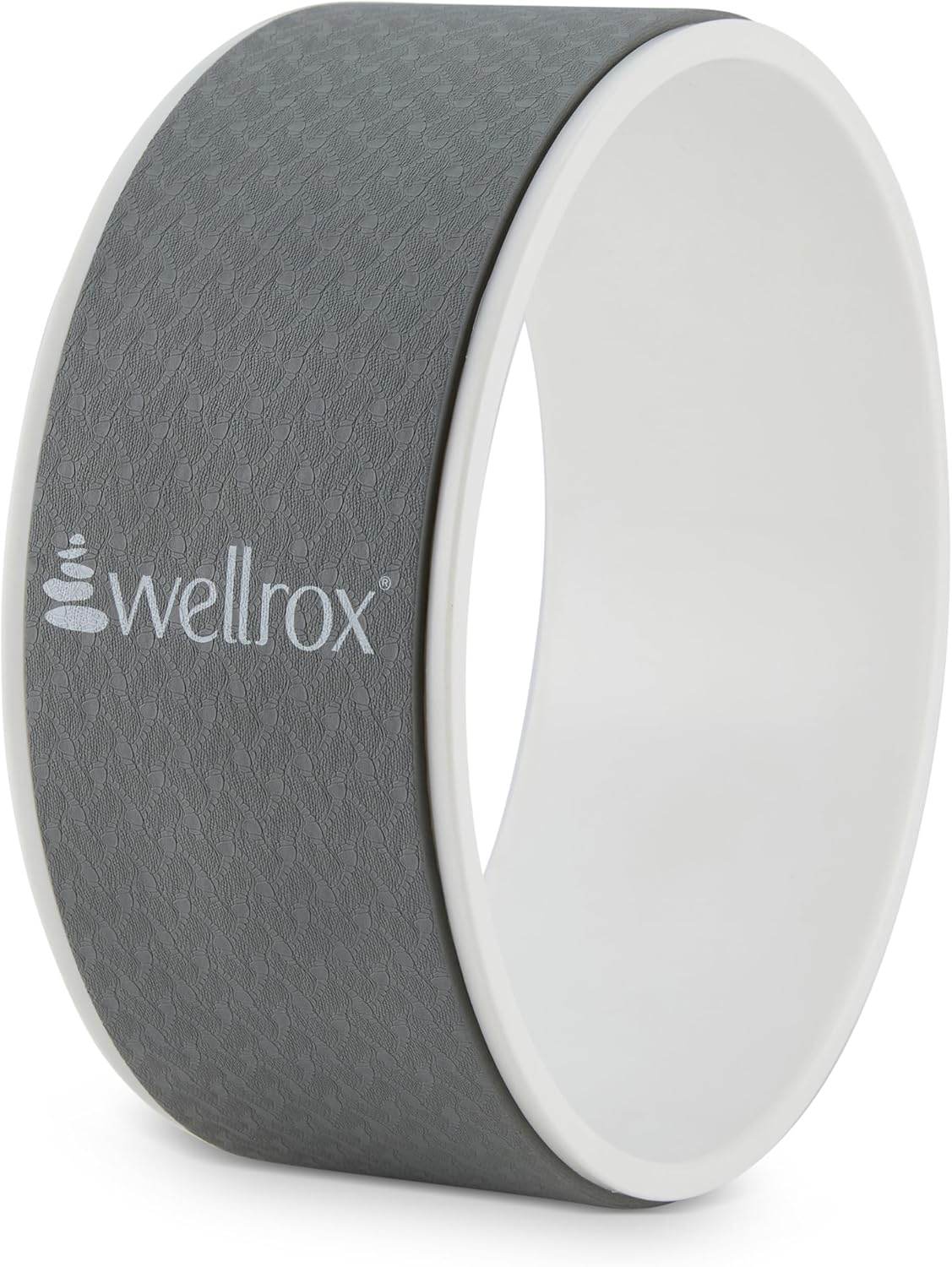 12-Inch Yoga Wheel, Back Cracker, Yoga Wheel, Wheel for Back Pain Relief, Yoga Ring, Back Wheel Roller, Yoga Roll, Yoga Tools, Roller Back, Grey - zenfulharmony.com