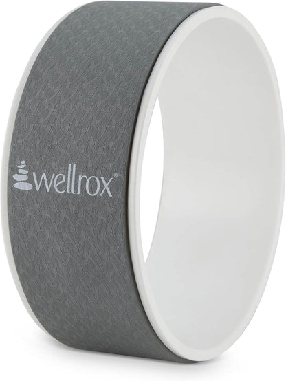 12-Inch Yoga Wheel, Back Cracker, Yoga Wheel, Wheel for Back Pain Relief, Yoga Ring, Back Wheel Roller, Yoga Roll, Yoga Tools, Roller Back, Grey - zenfulharmony.com