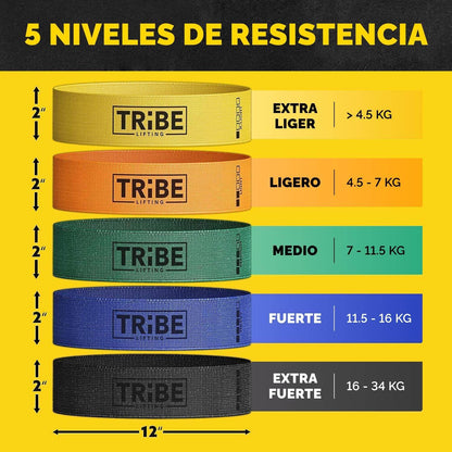 Fabric Resistance Bands for Working Out - Booty Bands for Women and Men - Exercise Bands Resistance Bands Set - Workout Bands Resistance Bands for Legs - Fitness Bands - zenfulharmony.com