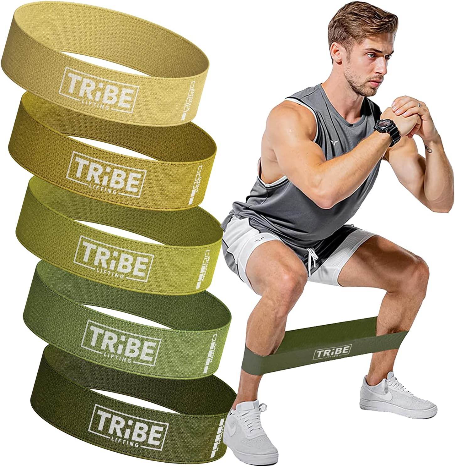 Fabric Resistance Bands for Working Out - Booty Bands for Women and Men - Exercise Bands Resistance Bands Set - Workout Bands Resistance Bands for Legs - Fitness Bands - zenfulharmony.com