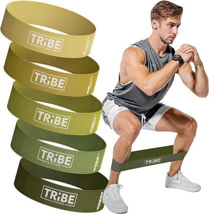 Fabric Resistance Bands for Working Out - Booty Bands for Women and Men - Exercise Bands Resistance Bands Set - Workout Bands Resistance Bands for Legs - Fitness Bands - zenfulharmony.com