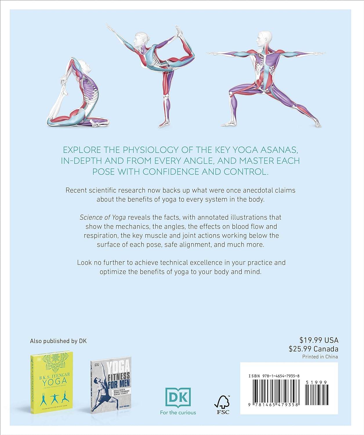 Science of Yoga: Understand the Anatomy and Physiology to Perfect Your Practice (DK Science of) - zenfulharmony.com
