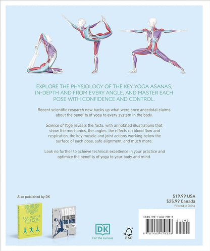 Science of Yoga: Understand the Anatomy and Physiology to Perfect Your Practice (DK Science of) - zenfulharmony.com