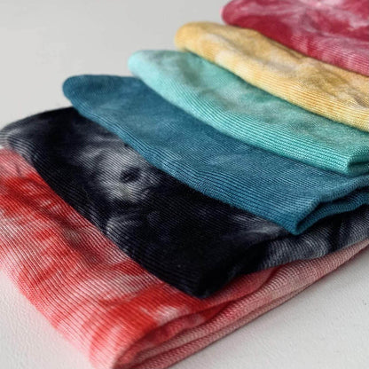 Huachi Women's Headbands for Yoga, Workout, Exercise - 6Pcs Elastic Hair Bands for Women's Hair - Tie Dye Bandeau Headband Sweatbands - Comfy Material - Upgraded Design - One Size - Black - zenfulharmony.com