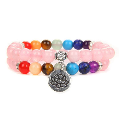 Seven Chakra Yoga Energy Bracelets - zenfulharmony.com