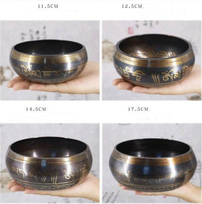 Buddha Yinbo Nibo Singing Bowl Yoga Meditation Chanting Meditation Sound Therapy Bowl - zenfulharmony.com