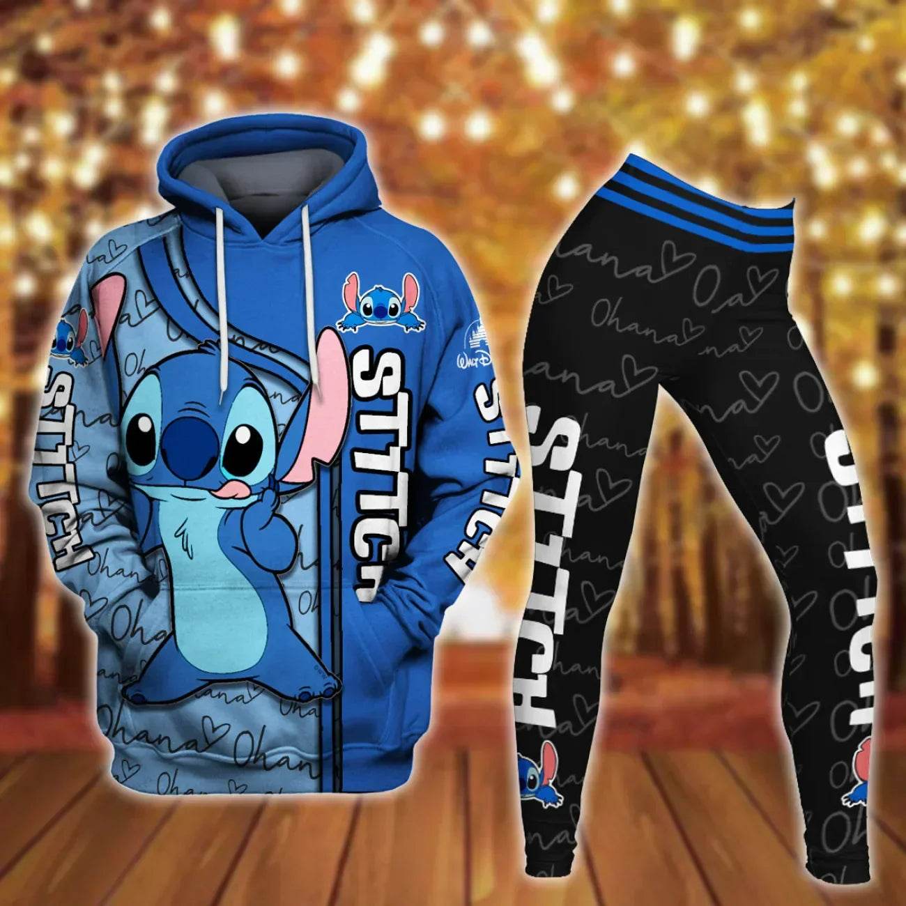 Stitch Yoga Pants Sweatpant Fashion Sport Suit Disney Mickey Yoga Suit - zenfulharmony.com