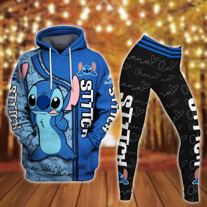Stitch Yoga Pants Sweatpant Fashion Sport Suit Disney Mickey Yoga Suit - zenfulharmony.com