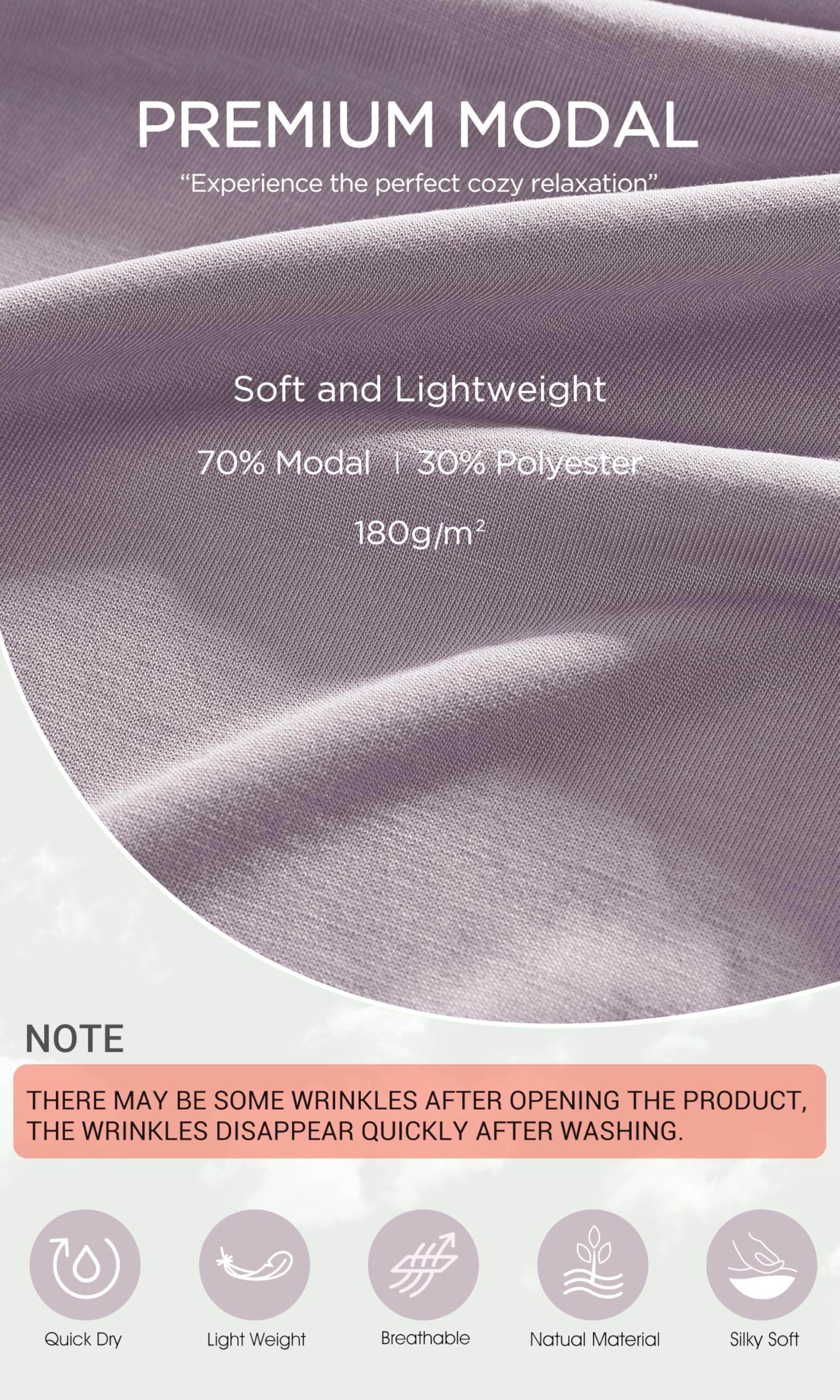 ODODOS Modal Soft Sleeveless Crop Top for Women Athletic Tee Gym Workout Cropped Yoga Tank, Lavender, Small - zenfulharmony.com
