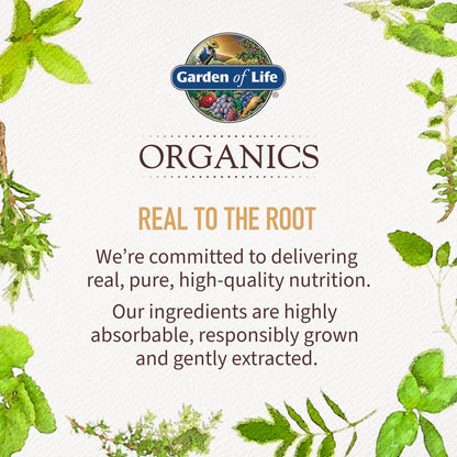 Garden of Life Organics Extra Strength Turmeric Inflammatory Response 120 Tablets-100Mg Curcumin (95% Curcuminoids) Black Pepper, Probiotics, Organic Non-GMO Vegan Gluten Free Herbal Supplement - zenfulharmony.com