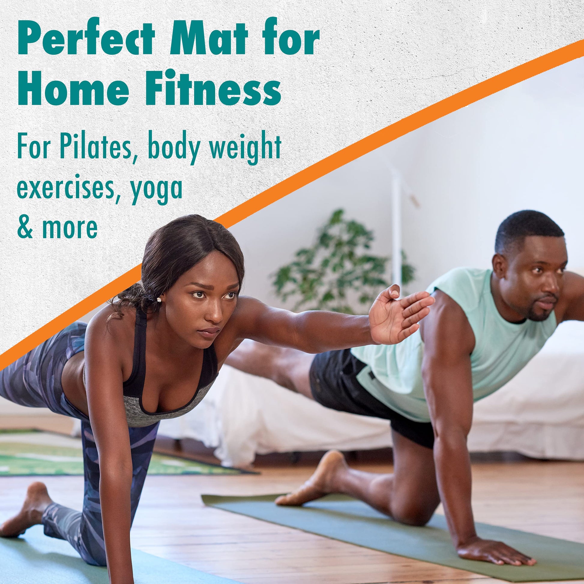 Maximo Fitness Yoga Mat - Multipurpose 72" x 24" x 0.5"(Standard) Exercise Mat for Men, Women and Kids, Ideal Non Slip Workout Mats for Yoga, Pilates, Gym Exercise with Carrying Strap - zenfulharmony.com