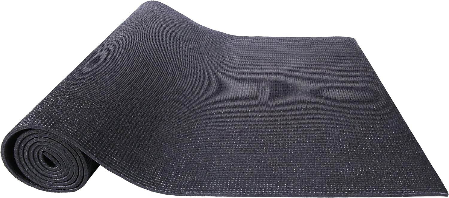 All Purpose 1/4-Inch High Density Anti-Tear Exercise Yoga Mat with Carrying Strap, Multiple Colors - zenfulharmony.com