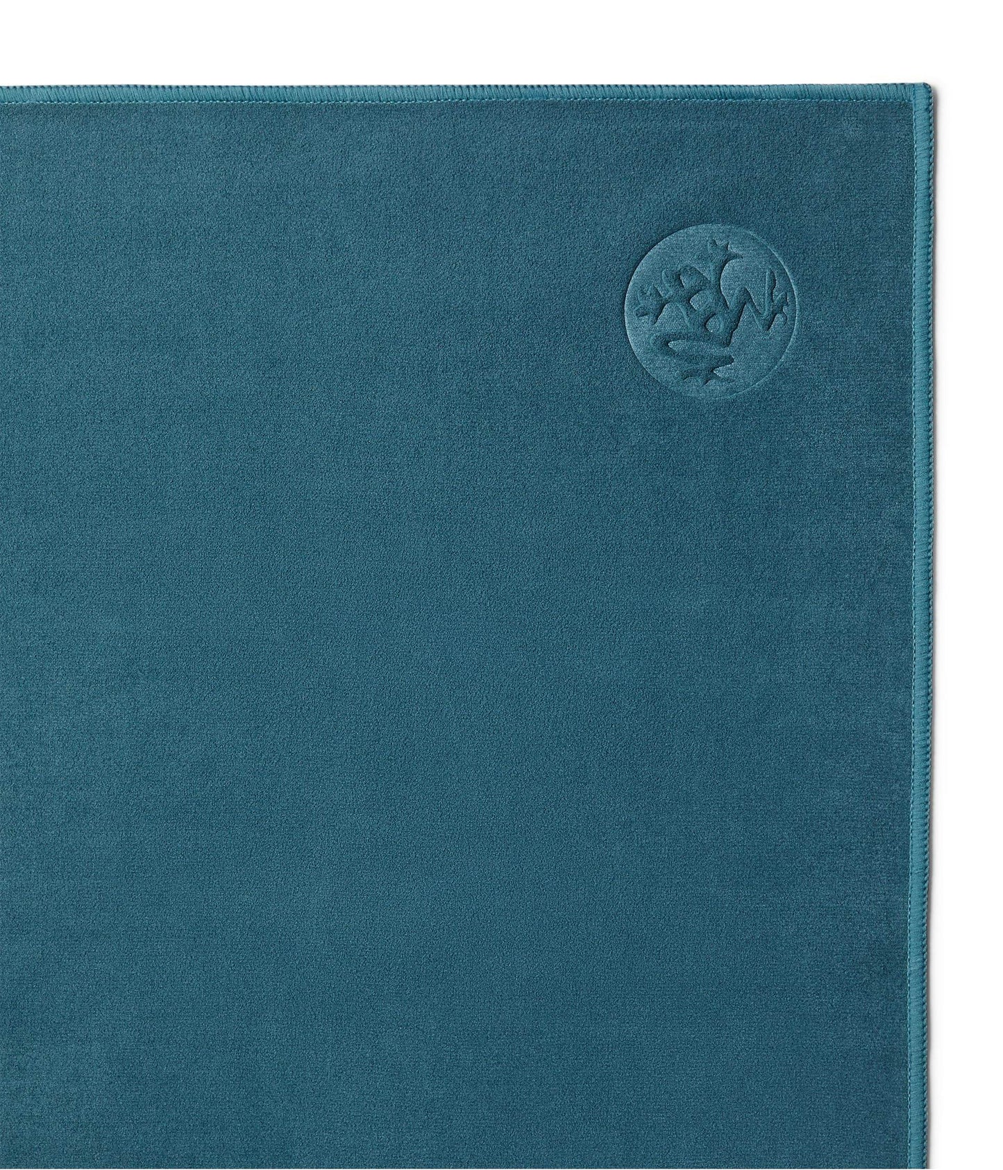 Manduka eQua Yoga Hand Towel - Quick Drying Microfiber, Lightweight, Yoga Accessories Easy for Travel, 16 Inch (40cm), Sage Solid - zenfulharmony.com