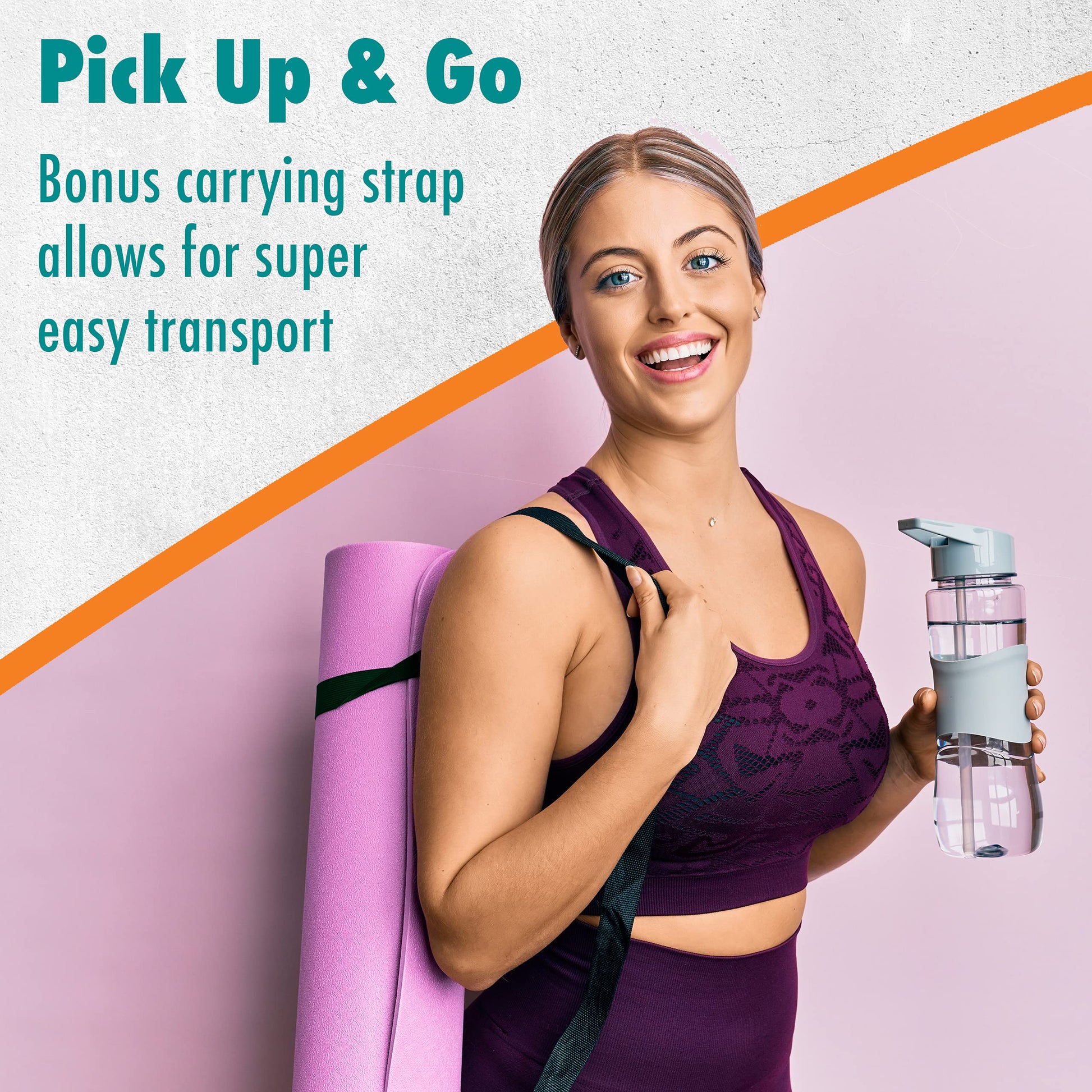 Maximo Fitness Yoga Mat - Multipurpose 72" x 24" x 0.5"(Standard) Exercise Mat for Men, Women and Kids, Ideal Non Slip Workout Mats for Yoga, Pilates, Gym Exercise with Carrying Strap - zenfulharmony.com