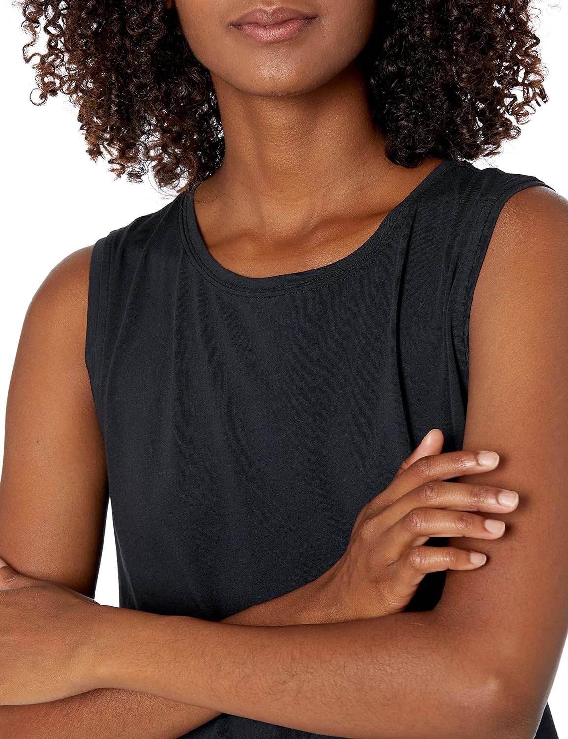 Amazon Essentials Women's Soft Cotton Relaxed-Fit Yoga Tank (Available in Plus Size) (Previously Core 10) - zenfulharmony.com
