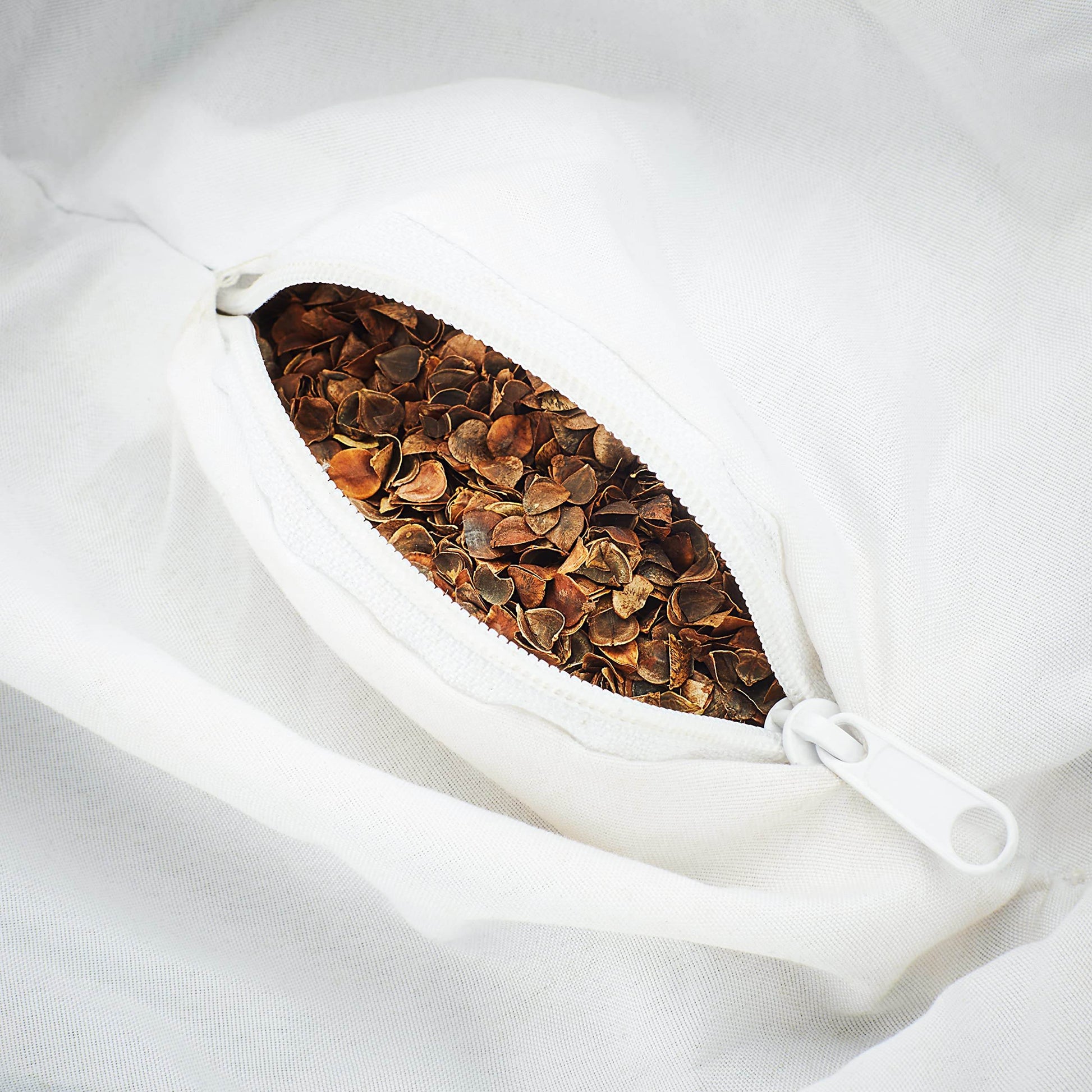 Retrospec Sedona Zafu Meditation Cushion Filled w/Buckwheat Hulls - Yoga Pillow for Meditation Practices - Machine Washable 100% Cotton Cover & Durable Carry Handle; Crescent, Basil - zenfulharmony.com