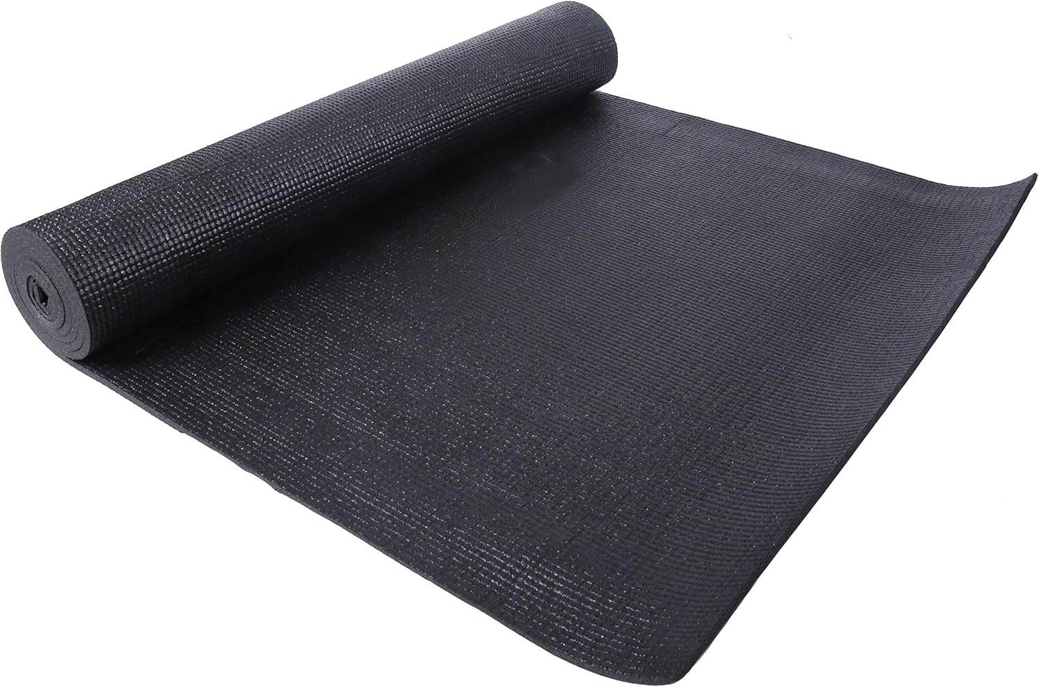 All Purpose 1/4-Inch High Density Anti-Tear Exercise Yoga Mat with Carrying Strap, Multiple Colors - zenfulharmony.com